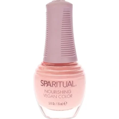 Nourishing Vegan Color - Breath of Joy by SpaRitual for Women - 0.5 oz Nail Polish - Fresh Bloom Skin - Premium Skincare Solutions for Nourished, Hydrated, and Radiant Skin Every Day