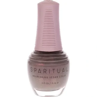 Nourishing Vegan Color - Present by SpaRitual for Women - 0.5 oz Nail Polish - Fresh Bloom Skin - Premium Skincare Solutions for Nourished, Hydrated, and Radiant Skin Every Day