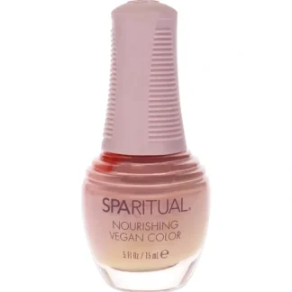 Nourishing Vegan Color - Unleash by SpaRitual for Women - 0.5 oz Nail Polish - Fresh Bloom Skin - Premium Skincare Solutions for Nourished, Hydrated, and Radiant Skin Every Day