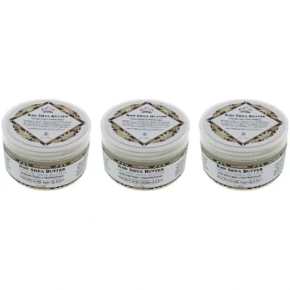 Nubian Heritage Raw Shea Butter Infused Shea Butter by Nubian Heritage for Unisex - 4 oz Moisturizer - Pack of 3 - Fresh Bloom Skin - Premium Skincare Solutions for Nourished, Hydrated, and Radiant Skin Every Day
