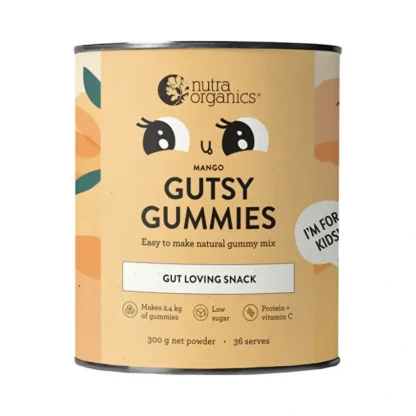 Nutra Organics Gutsy Gummies Mango 300g - Fresh Bloom Skin - Premium Skincare Solutions for Nourished, Hydrated, and Radiant Skin Every Day