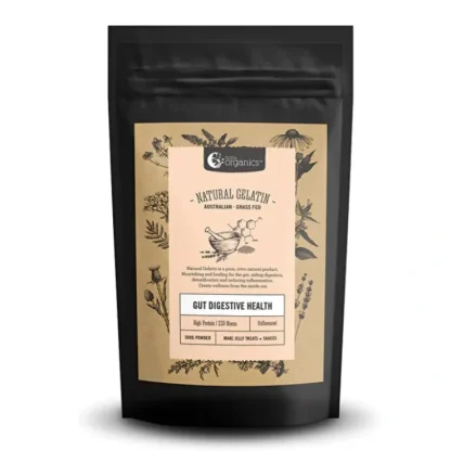 Nutra Organics Natural Gelatin (Gut Digestive Health) Unflavoured Powder 500g - Fresh Bloom Skin - Premium Skincare Solutions for Nourished, Hydrated, and Radiant Skin Every Day