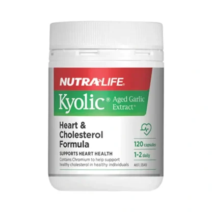 NutraLife Kyolic (Aged Garlic Extract) Heart & Cholesterol Formula 120c - Fresh Bloom Skin - Premium Skincare Solutions for Nourished, Hydrated, and Radiant Skin Every Day