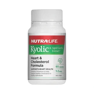 NutraLife Kyolic (Aged Garlic Extract) Heart & Cholesterol Formula 60c - Fresh Bloom Skin - Premium Skincare Solutions for Nourished, Hydrated, and Radiant Skin Every Day