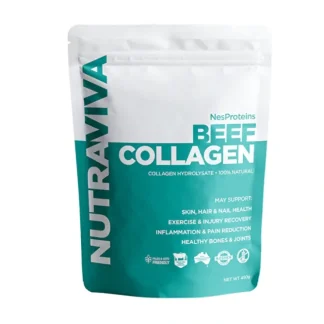 Nutraviva Collagen Hydrolysate (Beef) 450g - Fresh Bloom Skin - Premium Skincare Solutions for Nourished, Hydrated, and Radiant Skin Every Day
