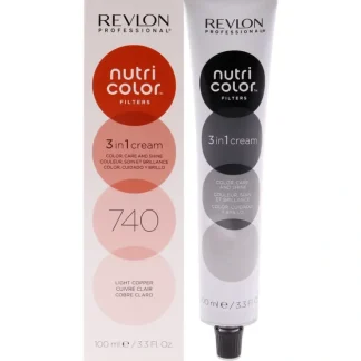Nutri Color Cream - 740 Light Copper by Revlon for Unisex - 3.3 oz Hair Color - Fresh Bloom Skin - Premium Skincare Solutions for Nourished, Hydrated, and Radiant Skin Every Day