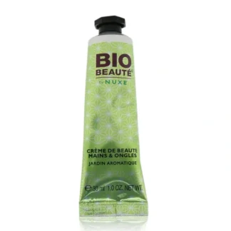 Nuxe Bio Beaute by Nuxe Hand & Nail Beauty Cream - Jardin Aromatique (Aromatic Garden) 30ml/1oz - Fresh Bloom Skin - Premium Skincare Solutions for Nourished, Hydrated, and Radiant Skin Every Day
