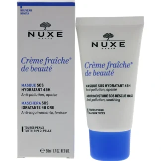 Nuxe 48HR Moisture SOS Rescue Mask by Nuxe for Unisex - 1.7 oz Mask - Fresh Bloom Skin - Premium Skincare Solutions for Nourished, Hydrated, and Radiant Skin Every Day