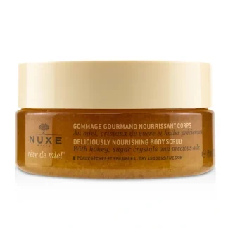 Nuxe Reve De Miel Deliciously Nourishing Body Scrub - For Dry & Sensitive Skin 175ml/6.7oz - Fresh Bloom Skin - Premium Skincare Solutions for Nourished, Hydrated, and Radiant Skin Every Day