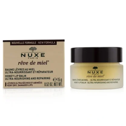 Nuxe Reve De Miel Honey Lip Balm - For Very Dry, Damaged Lips (Packaging Random Pick) 15g/0.52oz - Fresh Bloom Skin - Premium Skincare Solutions for Nourished, Hydrated, and Radiant Skin Every Day