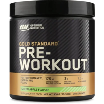 ON GOLD STANDARD PRE-WORKOUT 300G Green Apple - Fresh Bloom Skin - Premium Skincare Solutions for Nourished, Hydrated, and Radiant Skin Every Day