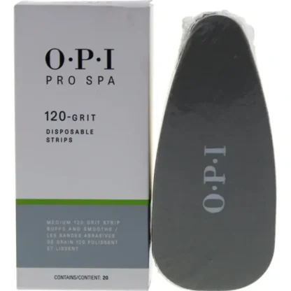 OPI Pro Spa Disposable Grit Strip by OPI for Women - 120 Pc Strips - Fresh Bloom Skin - Premium Skincare Solutions for Nourished, Hydrated, and Radiant Skin Every Day