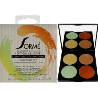 Optical Illusion Color Correcting Palette by Sorme Cosmetics for Women - 0.28 oz Concealer - Fresh Bloom Skin - Premium Skincare Solutions for Nourished, Hydrated, and Radiant Skin Every Day