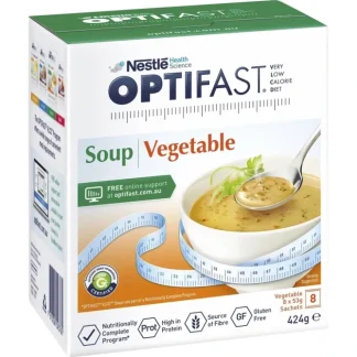 Optifast VLCD Soup Vegetable - 8 Pack 53g Sachets - Fresh Bloom Skin - Premium Skincare Solutions for Nourished, Hydrated, and Radiant Skin Every Day