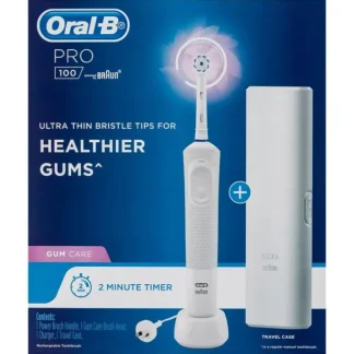 Oral B Power Brush Pro 100 gum Care - Fresh Bloom Skin - Premium Skincare Solutions for Nourished, Hydrated, and Radiant Skin Every Day