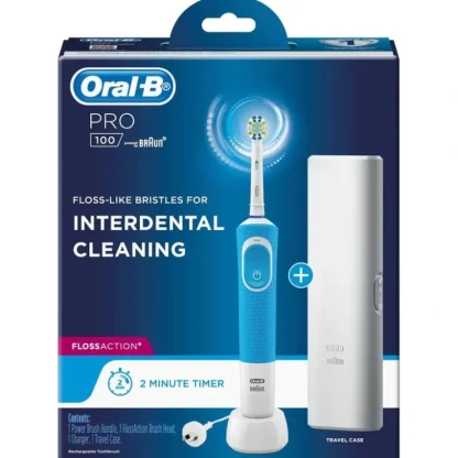 Oral B Power Brush Pro 100 Interdental - Fresh Bloom Skin - Premium Skincare Solutions for Nourished, Hydrated, and Radiant Skin Every Day