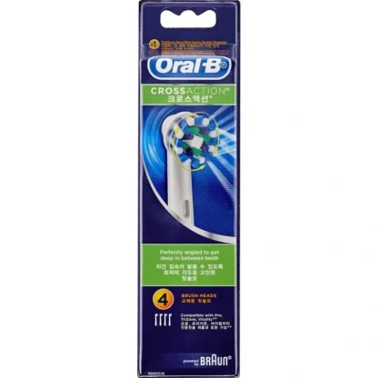 Oral B Power Brush Refill Cross Action 4 Pack - Fresh Bloom Skin - Premium Skincare Solutions for Nourished, Hydrated, and Radiant Skin Every Day