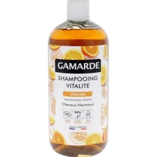 Orange Vitality Shampoo - Normal Hair by Gamarde for Unisex - 16.9 oz Shampoo - Fresh Bloom Skin - Premium Skincare Solutions for Nourished, Hydrated, and Radiant Skin Every Day