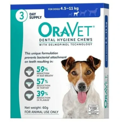 OraVet Dental Chews Small 4.5-11 kg 3s - Fresh Bloom Skin - Premium Skincare Solutions for Nourished, Hydrated, and Radiant Skin Every Day
