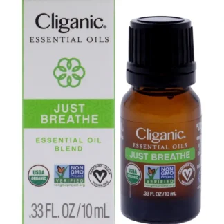 Organic Blend - Just Breathe by Cliganic for Unisex - 0.33 oz Oil - Fresh Bloom Skin - Premium Skincare Solutions for Nourished, Hydrated, and Radiant Skin Every Day