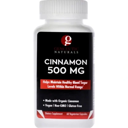 Organic Cinnamon - 500mg by Natures Answer for Unisex - 60 Count Capsules - Fresh Bloom Skin - Premium Skincare Solutions for Nourished, Hydrated, and Radiant Skin Every Day
