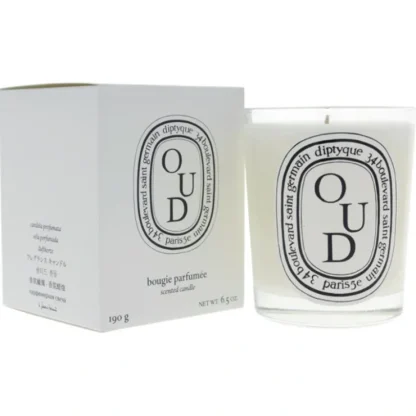 Oud Scented Candle by Diptyque for Unisex - 6.5 oz Candle - Fresh Bloom Skin - Premium Skincare Solutions for Nourished, Hydrated, and Radiant Skin Every Day
