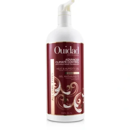 Ouidad Advanced Climate Control Heat & Humidity Gel (All Curl Types - Stronger Hold) 1000ml/33.8oz - Fresh Bloom Skin - Premium Skincare Solutions for Nourished, Hydrated, and Radiant Skin Every Day
