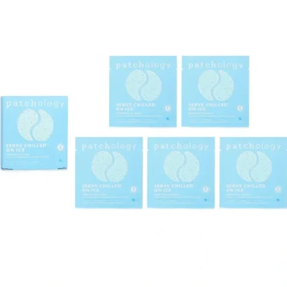 Patchology Serve Chilled On Ice Firming Eye Gels 5 Pairs - Fresh Bloom Skin - Premium Skincare Solutions for Nourished, Hydrated, and Radiant Skin Every Day