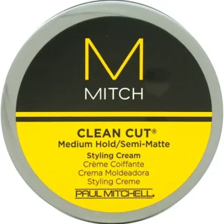 Paul Mitchell Mitch Clean Cut Medium Hold/Semi-Matte Styling Cream by Paul Mitchell for Men - 3 oz Cream - Fresh Bloom Skin - Premium Skincare Solutions for Nourished, Hydrated, and Radiant Skin Every Day