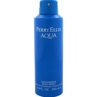 Perry Ellis Perry Ellis Aqua by Perry Ellis for Men - 6.8 oz Body Spray - Fresh Bloom Skin - Premium Skincare Solutions for Nourished, Hydrated, and Radiant Skin Every Day