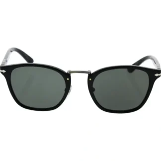 Persol Persol PO3110S 95/58 Typewriter Edition - Black/Green Polarized by Persol for Men - 51-22-145 mm Sunglasses - Fresh Bloom Skin - Premium Skincare Solutions for Nourished, Hydrated, and Radiant Skin Every Day