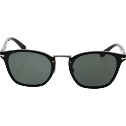 Persol Persol PO3110S 95/58 Typewriter Edition - Black/Green Polarized by Persol for Men - 51-22-145 mm Sunglasses - Fresh Bloom Skin - Premium Skincare Solutions for Nourished, Hydrated, and Radiant Skin Every Day