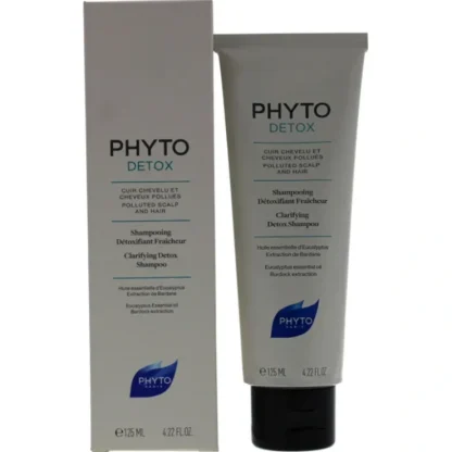 Phyto Detox Clarifying Shampoo by Phyto for Unisex - 4.22 oz Shampoo - Fresh Bloom Skin - Premium Skincare Solutions for Nourished, Hydrated, and Radiant Skin Every Day