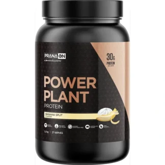 PranaOn Power Plant Protein - Banana Split 1.2kg - Fresh Bloom Skin - Premium Skincare Solutions for Nourished, Hydrated, and Radiant Skin Every Day