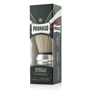 Proraso Large Boar Pure Bristol Shaving Brushes With Chrome Handle - Fresh Bloom Skin - Premium Skincare Solutions for Nourished, Hydrated, and Radiant Skin Every Day