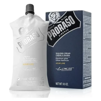 Proraso Shave Cream Tube Azur Lime 275ml - Fresh Bloom Skin - Premium Skincare Solutions for Nourished, Hydrated, and Radiant Skin Every Day