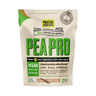 Protein Supplies Australia PeaPro Raw Pea Protein Vanilla Bean 500g - Fresh Bloom Skin - Premium Skincare Solutions for Nourished, Hydrated, and Radiant Skin Every Day
