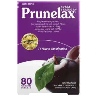 Prunelax Extra Strength 80 Tablets - Fresh Bloom Skin - Premium Skincare Solutions for Nourished, Hydrated, and Radiant Skin Every Day