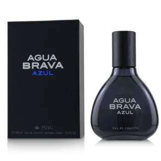 Puig Agua Brava Azul Eau De Toilette Spray (Unboxed) 100ml/3.4oz - Fresh Bloom Skin - Premium Skincare Solutions for Nourished, Hydrated, and Radiant Skin Every Day