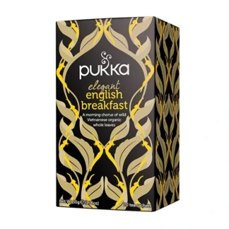 Pukka Organic Elegant English Breakfast x 20 Tea Bags - Fresh Bloom Skin - Premium Skincare Solutions for Nourished, Hydrated, and Radiant Skin Every Day
