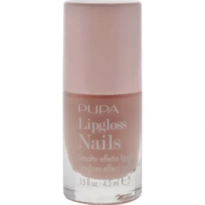 Pupa Milano Lipgloss Nails Polish - 004 Deep Nude by Pupa Milano for Women - 0.15 oz Nail Polish - Fresh Bloom Skin - Premium Skincare Solutions for Nourished, Hydrated, and Radiant Skin Every Day