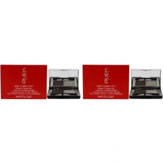 Pupa Milano Vamp! Compact Duo Eyeshadow - 008 Cream Taupe by Pupa Milano for Women - 0.078 oz Eye Shadow - Pack of 2 - Fresh Bloom Skin - Premium Skincare Solutions for Nourished, Hydrated, and Radiant Skin Every Day