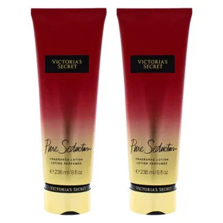 Pure Seduction by Victorias Secret for Women - 8 oz Body Lotion - Pack of 2 - Fresh Bloom Skin - Premium Skincare Solutions for Nourished, Hydrated, and Radiant Skin Every Day