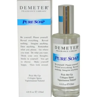 Pure Soap by Demeter for Women - 4 oz Cologne Spray - Fresh Bloom Skin - Premium Skincare Solutions for Nourished, Hydrated, and Radiant Skin Every Day