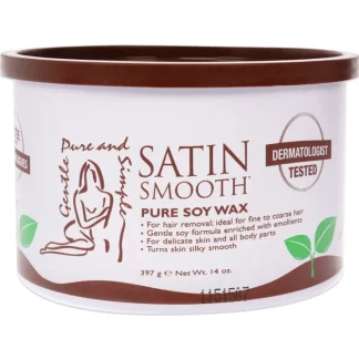 Pure Soy Wax by Satin Smooth for Women - 14 oz Wax - Fresh Bloom Skin - Premium Skincare Solutions for Nourished, Hydrated, and Radiant Skin Every Day