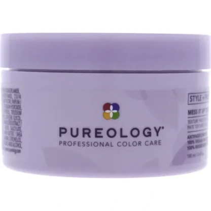 Pureology Style Plus Protect Mess It Up Texture Paste by Pureology for Unisex - 3.4 oz Paste - Fresh Bloom Skin - Premium Skincare Solutions for Nourished, Hydrated, and Radiant Skin Every Day