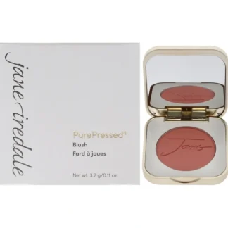 PurePressed Blush - Barely Rose by Jane Iredale for Women - 0.11 oz Blush - Fresh Bloom Skin - Premium Skincare Solutions for Nourished, Hydrated, and Radiant Skin Every Day