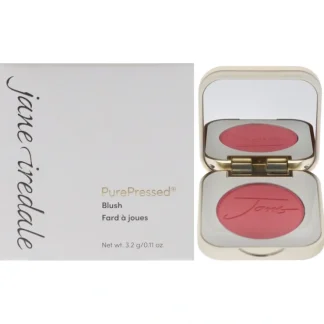 PurePressed Blush - Clearly Pink by Jane Iredale for Women - 0.11 oz Blush - Fresh Bloom Skin - Premium Skincare Solutions for Nourished, Hydrated, and Radiant Skin Every Day