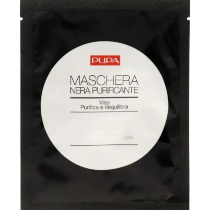 Purifying Black Mask by Pupa Milano for Unisex - 0.57 oz Mask - Fresh Bloom Skin - Premium Skincare Solutions for Nourished, Hydrated, and Radiant Skin Every Day