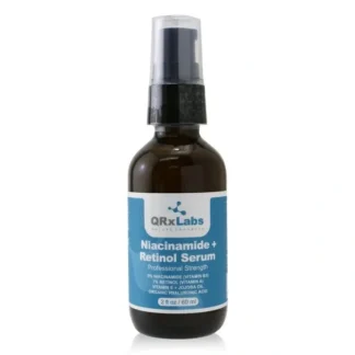 QRxLabs Niacinamide + Retinol Serum 60ml/2oz - Fresh Bloom Skin - Premium Skincare Solutions for Nourished, Hydrated, and Radiant Skin Every Day